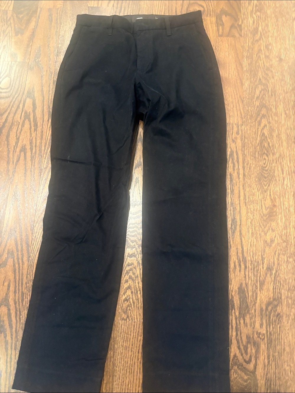 Vince Louie Straight Men's Black Dress Pants - Classic Straight Fit SZ 30